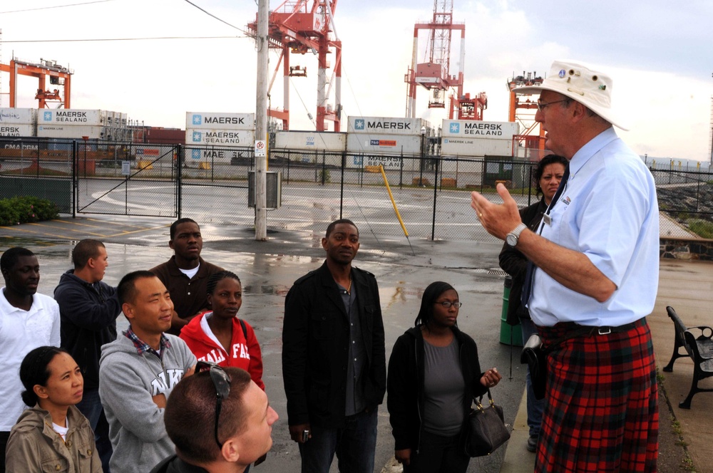 Wasp Sailors Go on Halifax History Tour