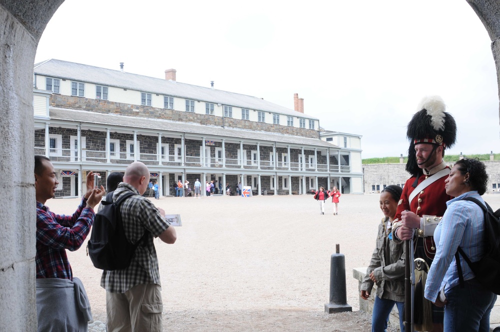 Wasp Sailors Go on Halifax History Tour