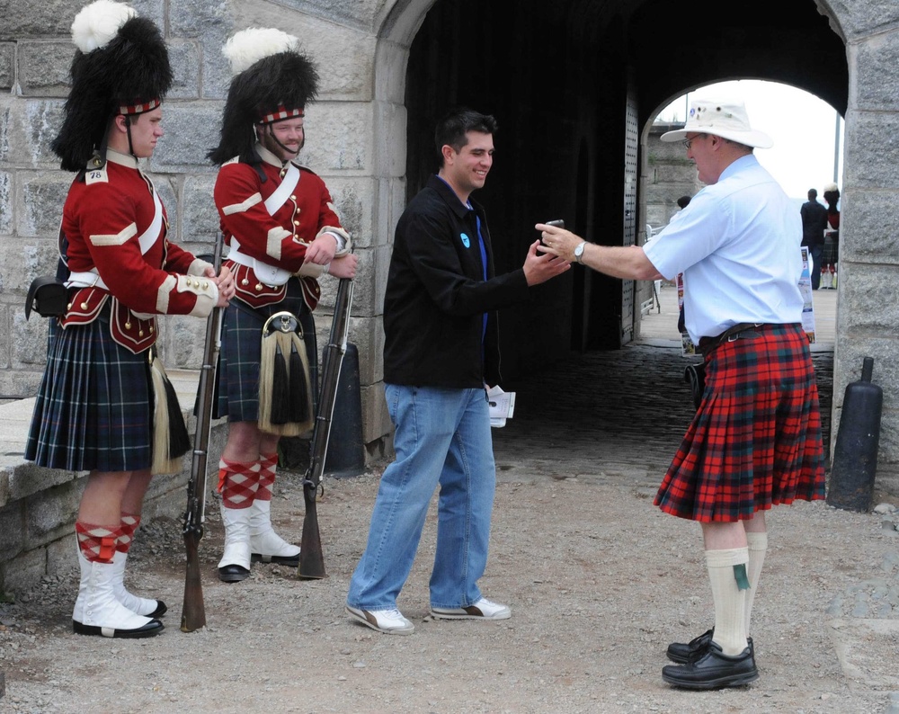 Wasp Sailors Go on Halifax History Tour