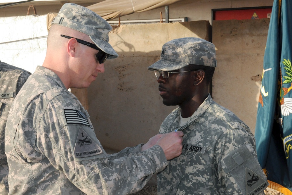 USD-C Soldiers overcome obstacles to achieve quarterly battalion honors