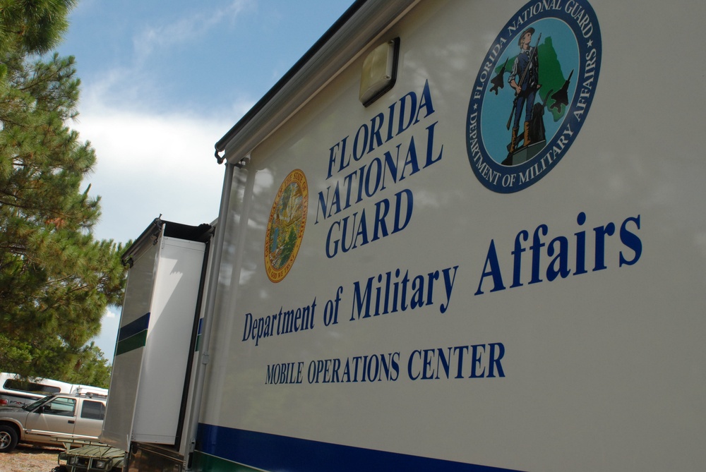 Florida National Guard patrols for oil on beaches