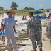 Florida National Guard patrols for oil on beaches