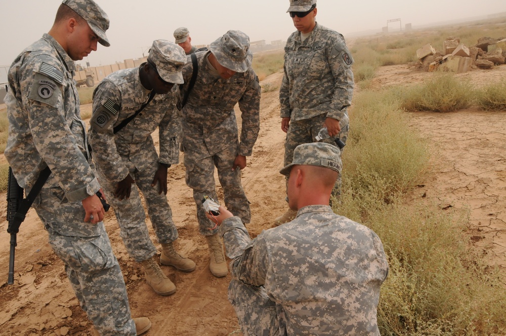 512th Quartermaster Co. maintains IED Awareness