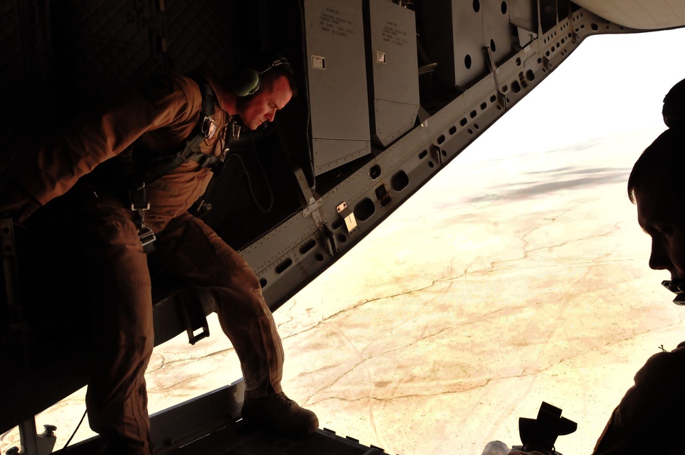 The first air drop conducted by the C-27 Spartan program