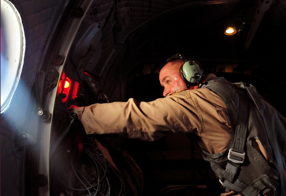 The first air drop conducted by the C-27 Spartan program
