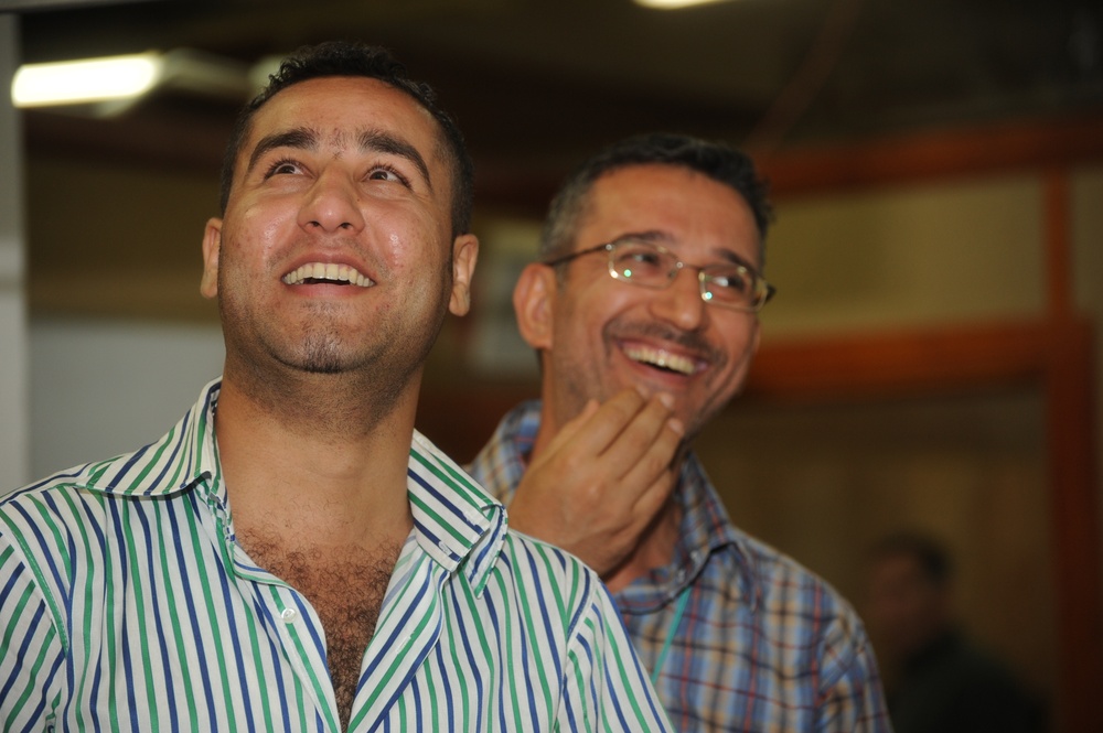 Counterinsurgency Stability Operation Center grand opening