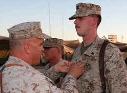 Hinckley, Minn. Native Earns Navy FMF Badge in Afghanistan