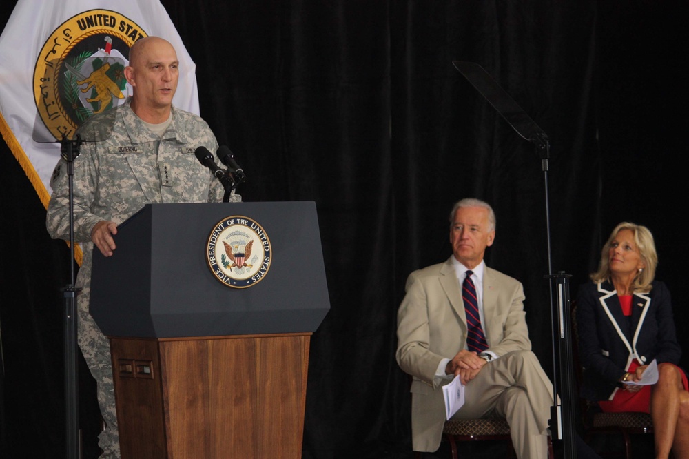 Bidens Attend Naturalization Ceremony in Iraq