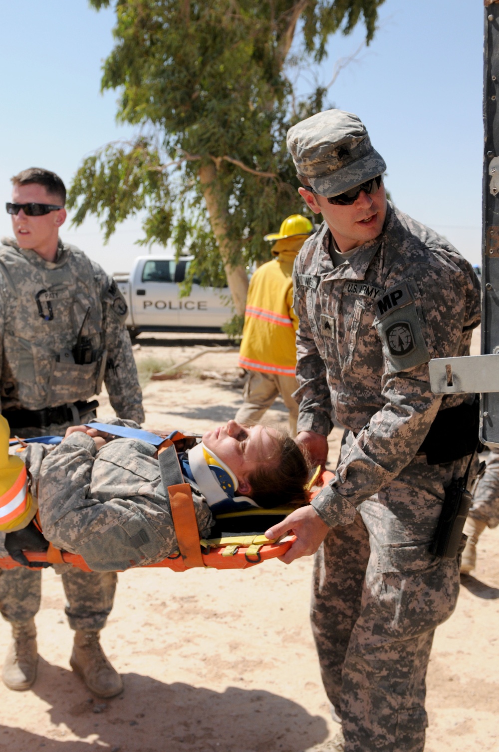 Mass casualty exercise ensures first response and medical care for Soldiers and civilians