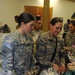 Female Soldiers receive gifts from Georgia women