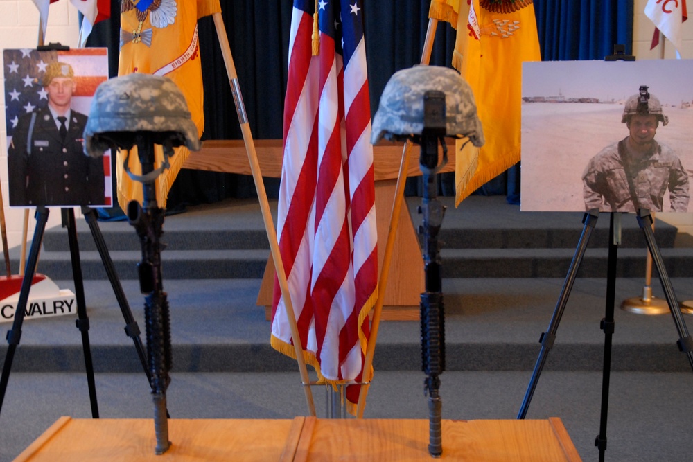 'Greywolf' Soldiers grieve for fallen comrades