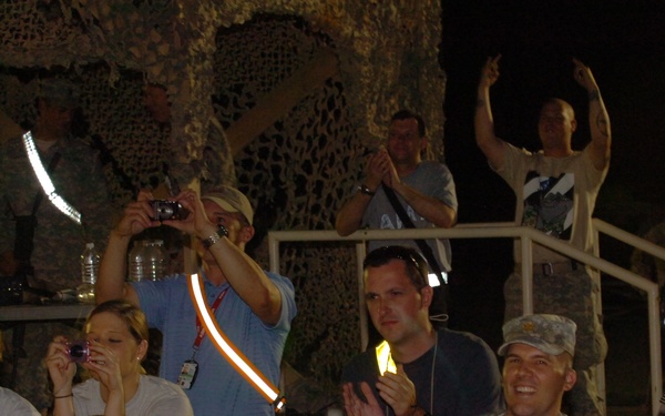 Vertical Horizon, 3rd Infantry Division band provides July 4 entertainment at Contingency Operating Base Speicher