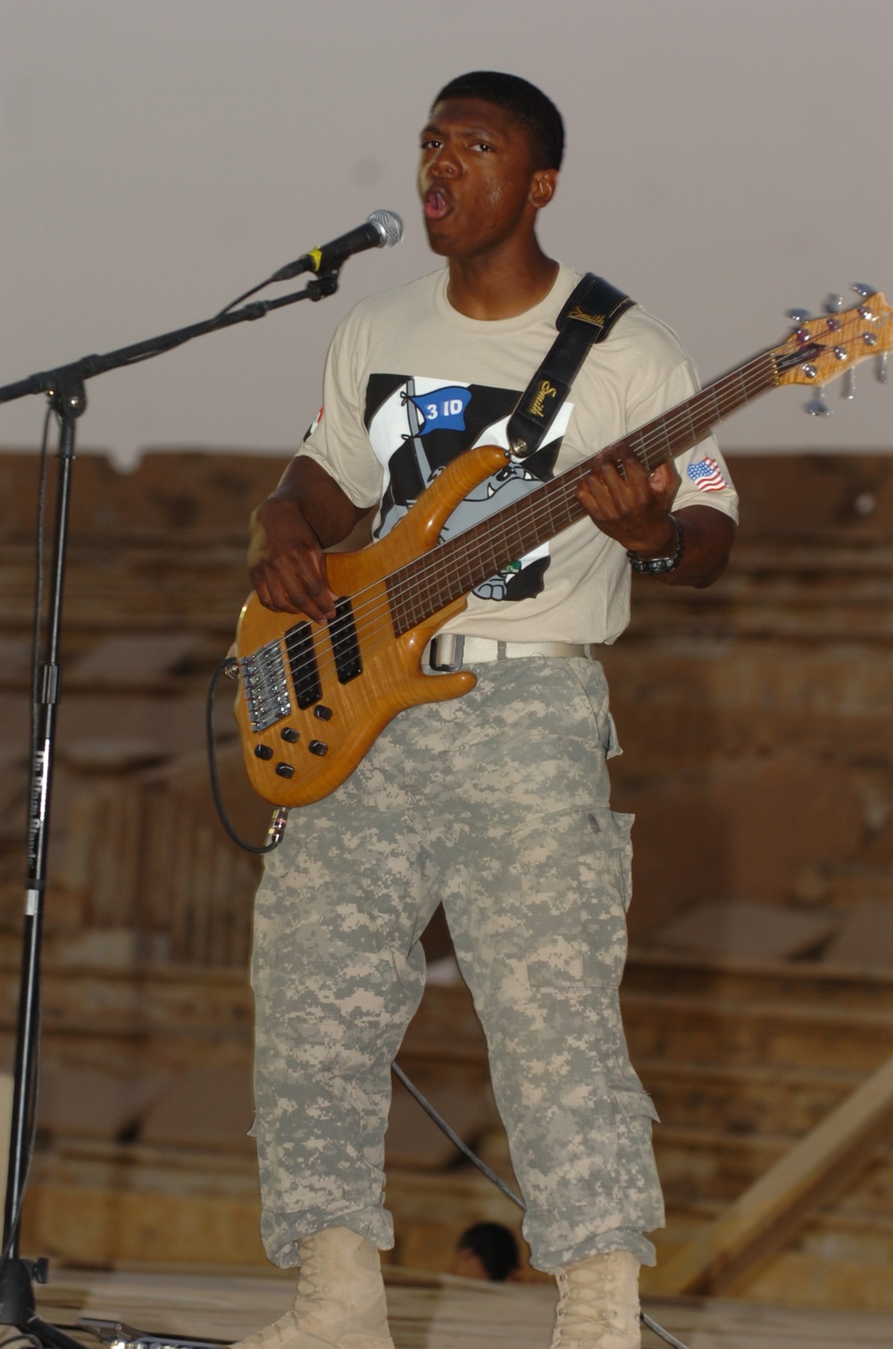 Vertical Horizon, 3rd Infantry Division band provides July 4 entertainment at Contingency Operating Base Speicher