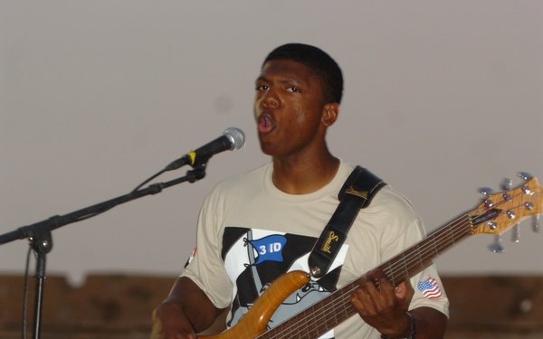 Vertical Horizon, 3rd Infantry Division band provides July 4 entertainment at Contingency Operating Base Speicher