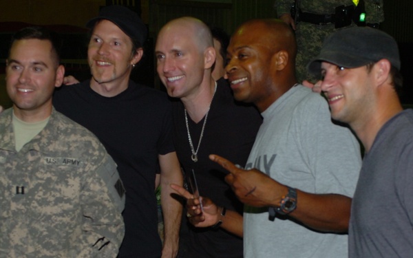 Vertical Horizon, 3rd Infantry Division band provides July 4 entertainment at Contingency Operating Base Speicher