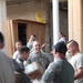 Unloading supplies
