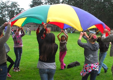 Soldiers Give 'aid' to Local Students, School