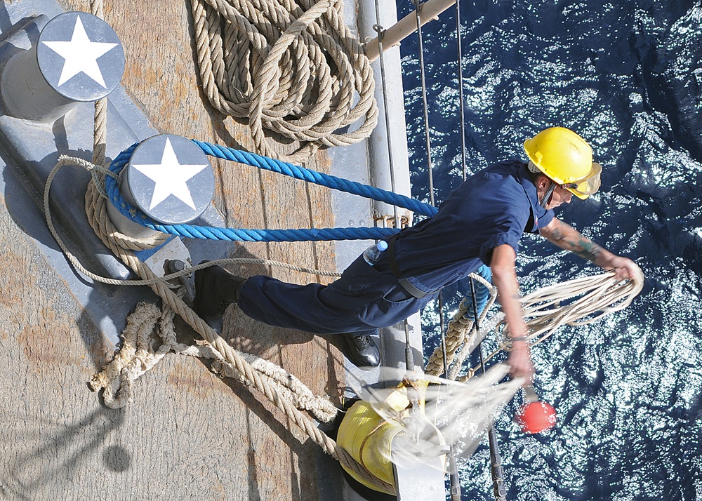 USS Ashland action