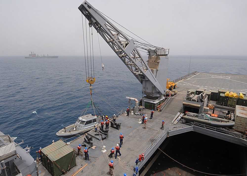 USS Ashland action