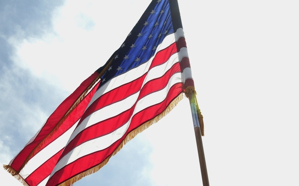 Military naturalization ceremony