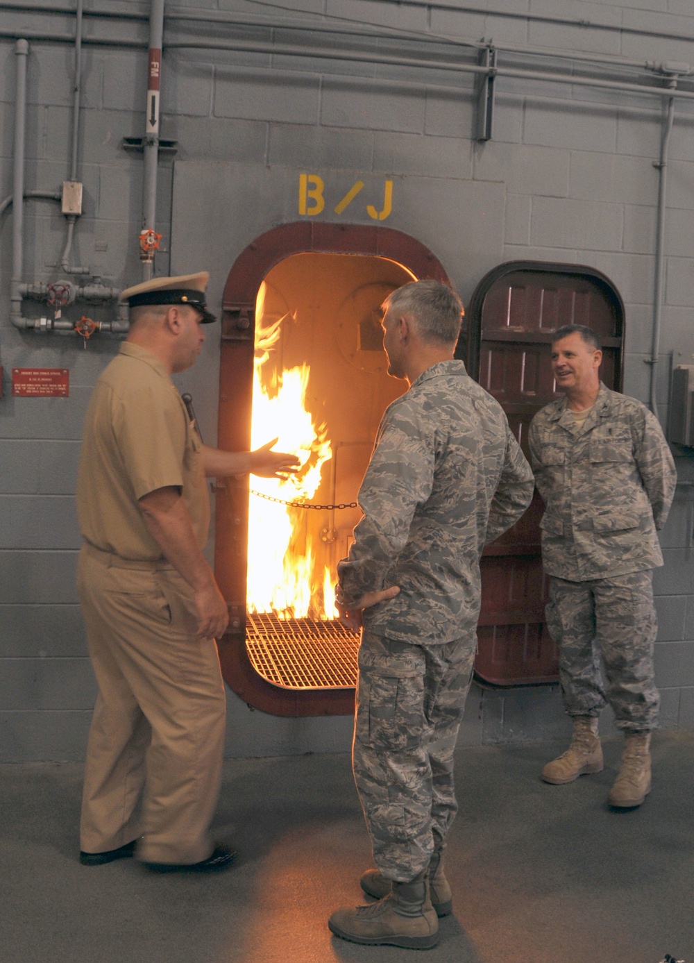 Action at Naval Station Great Lakes