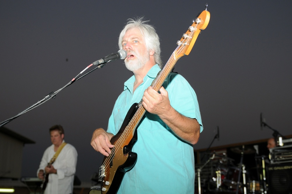 Rock, Pop Masters performs at Camp Liberty in Iraq