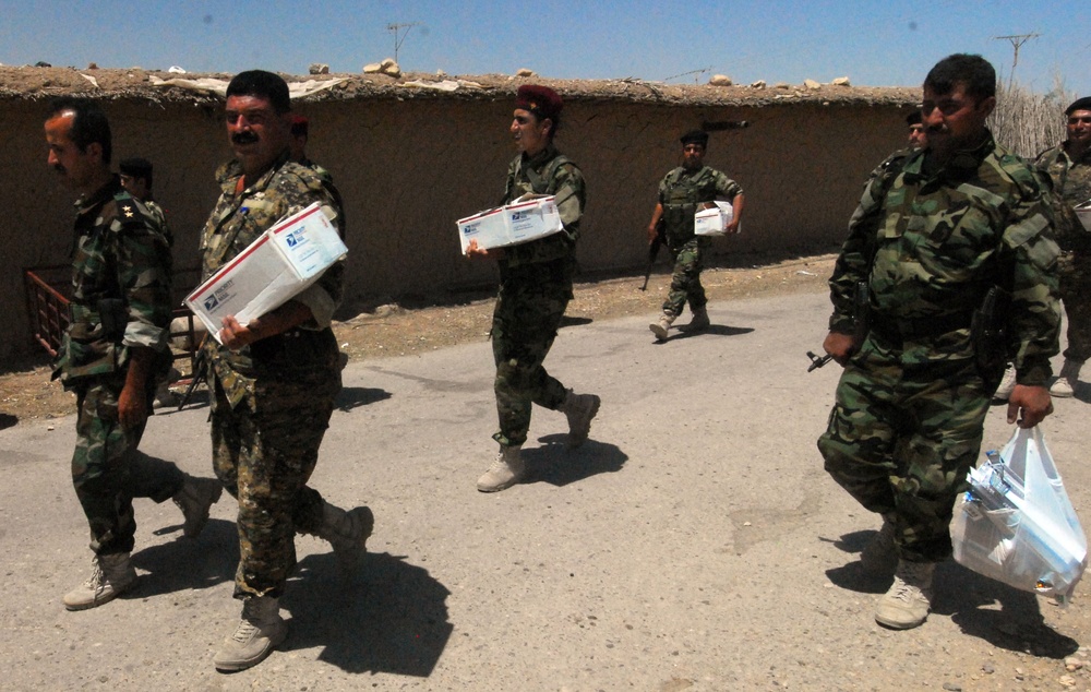 KRGB conducts first combined patrol near Kirkuk