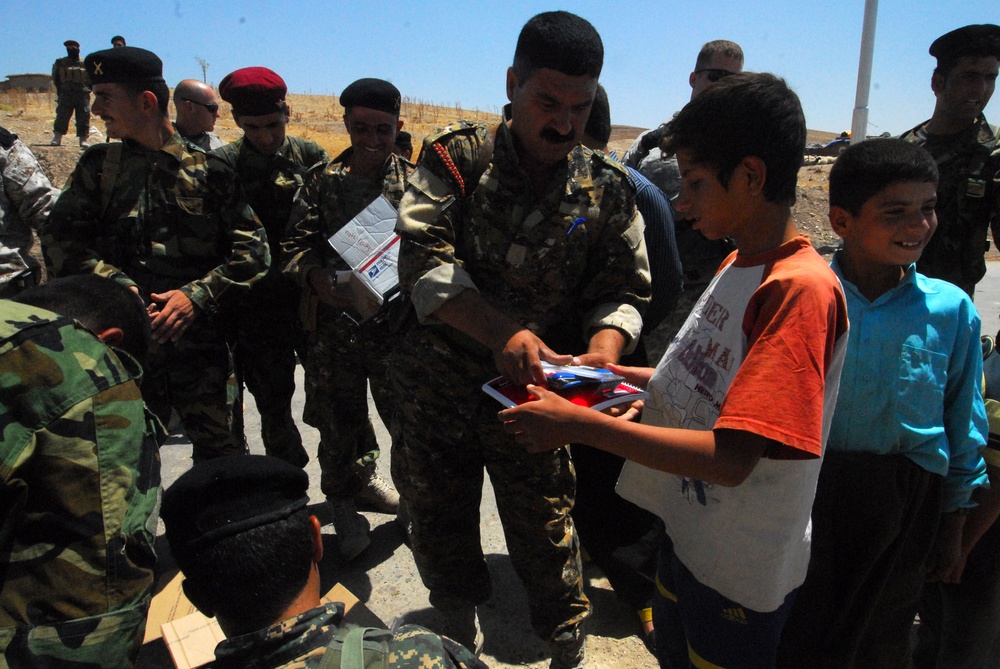 KRGB conducts first combined patrol near Kirkuk
