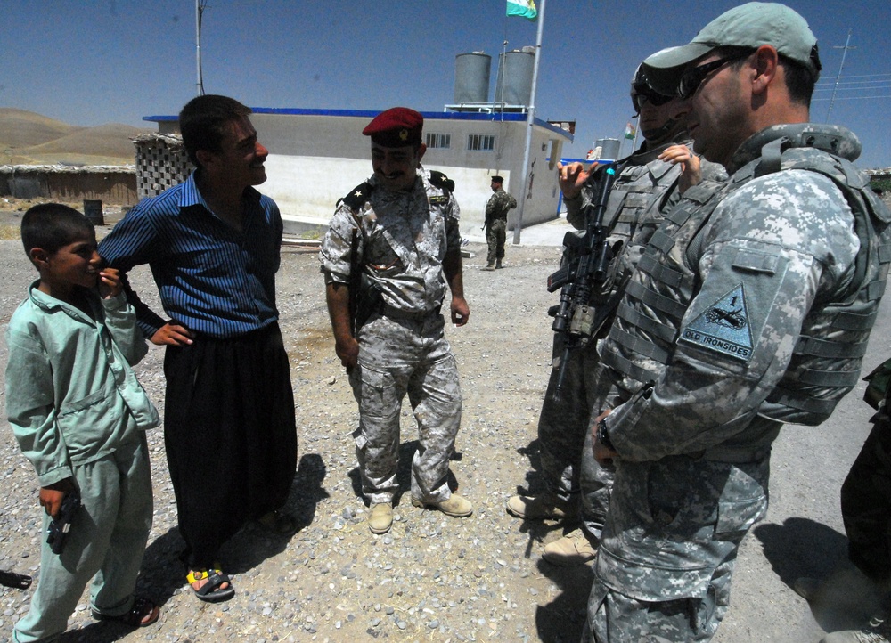 KRGB conducts first combined patrol near Kirkuk