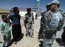KRGB conducts first combined patrol near Kirkuk