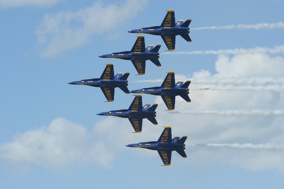 Blue Angels action