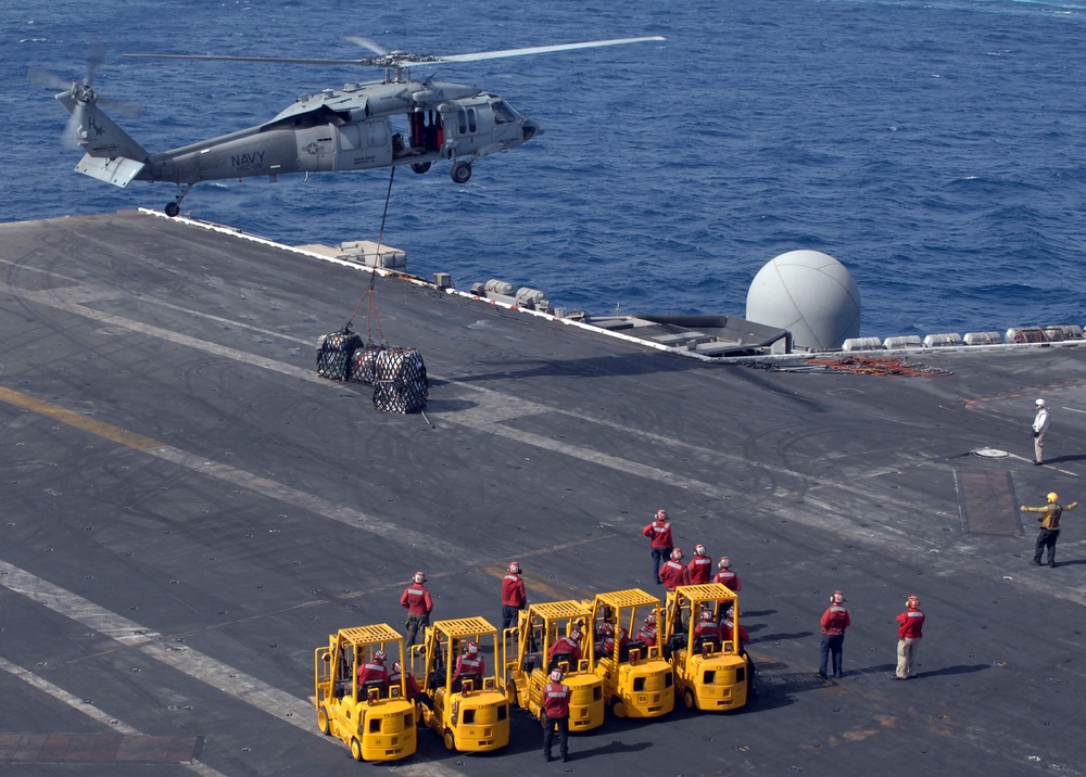 USS Dwight D. Eisenhower action