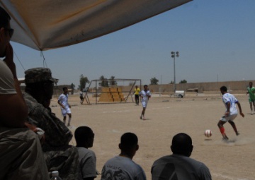 Celebrating independence through soccer