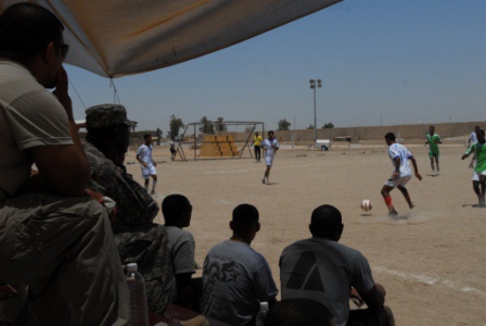 Celebrating independence through soccer