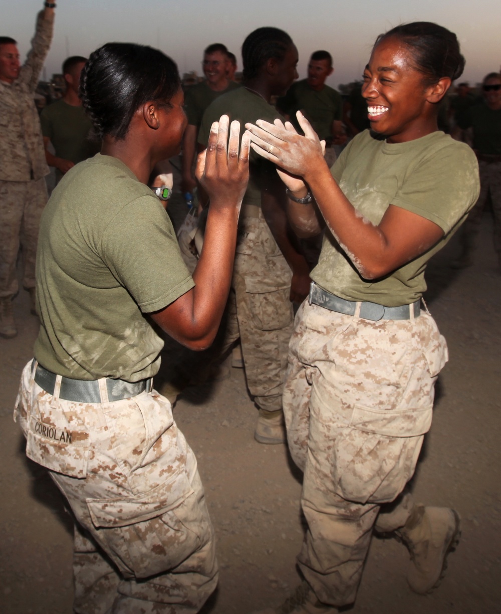 CLB-6 Marines, sailors enjoy food and fun during field meet