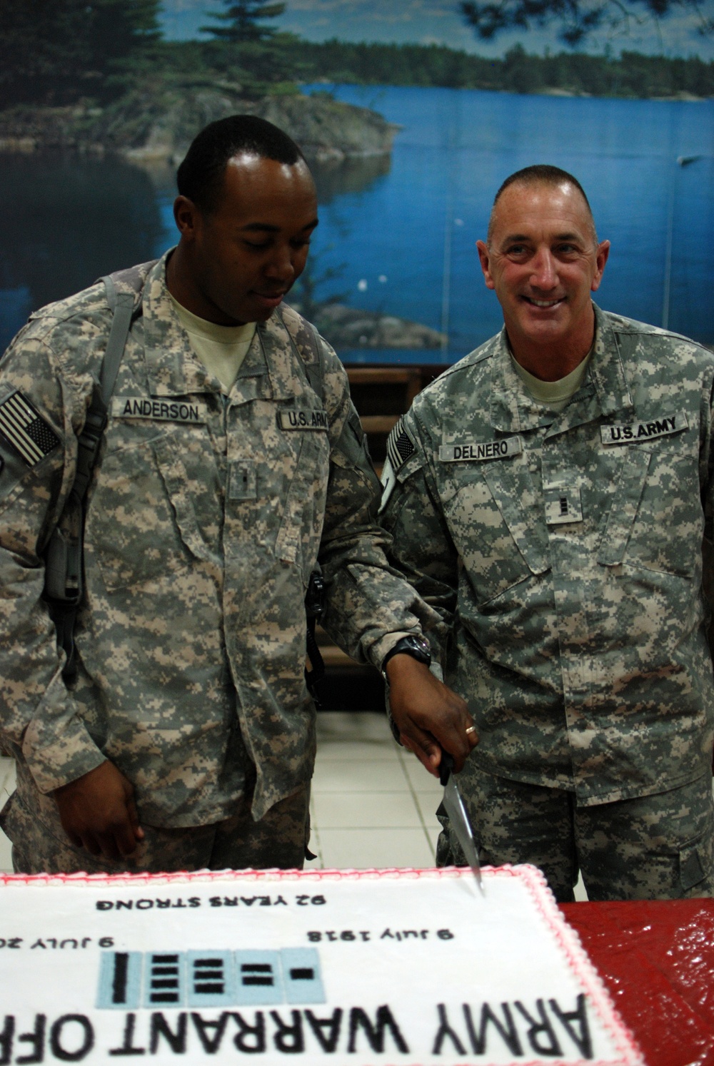 92nd Army Warrant Officer Corps birthday celebrated on Camp Taji