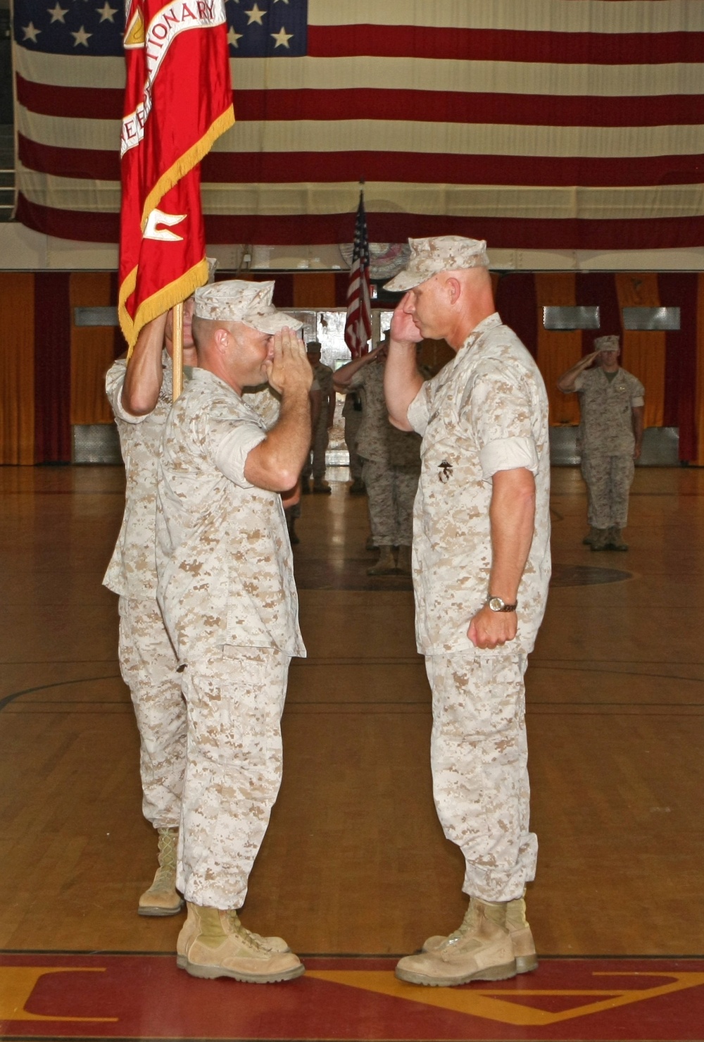 22nd Marine Expeditionary Unit Welcomes New Commanding Officer