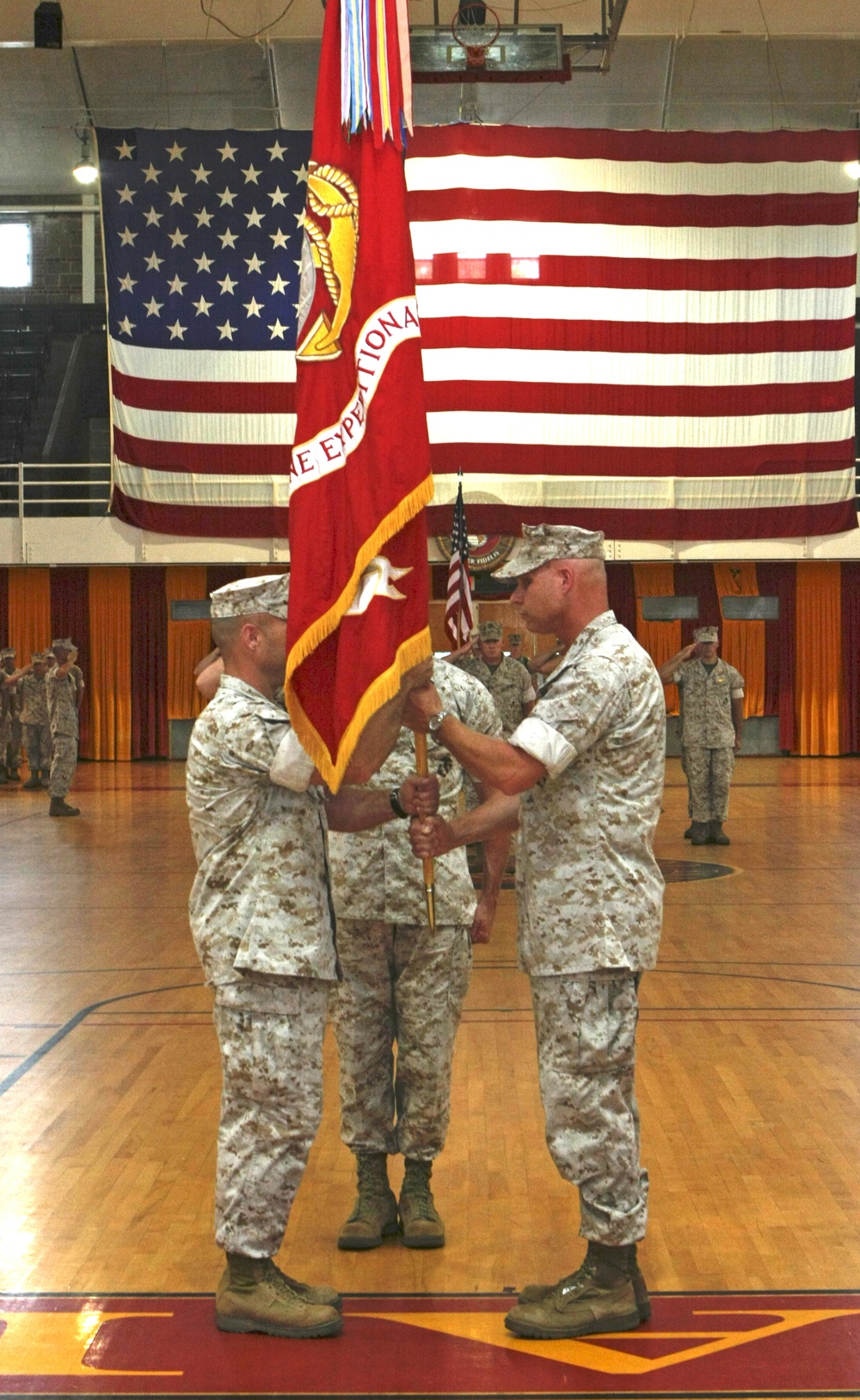 22nd Marine Expeditionary Unit Welcomes New Commanding Officer