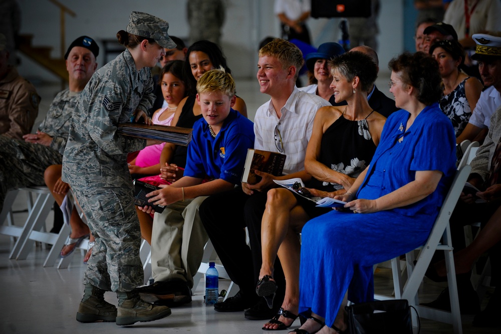 6th Air Mobility Wing Change of Command