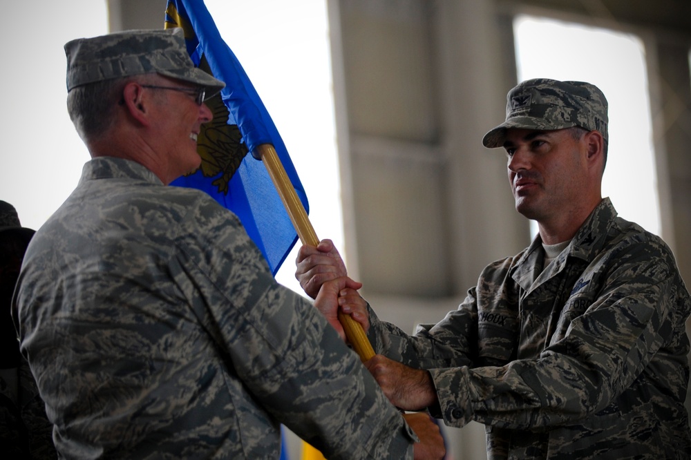 6th Air Mobility Wing Change of Command