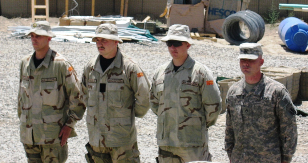 Rakkasans Team Up With Macedonian Rangers