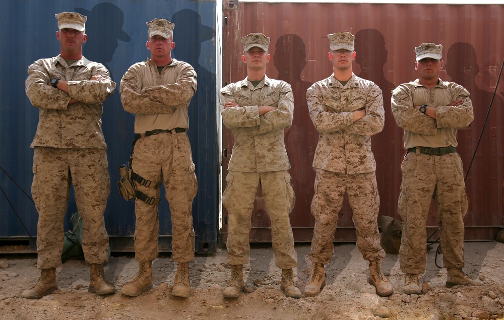 Former DI Reunites With Legacy Recruits During Afghanistan Deployment