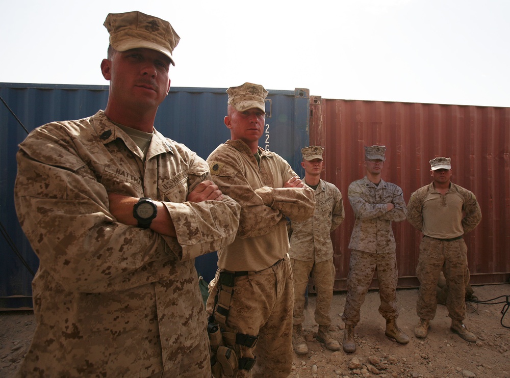 Former DI Reunites With Legacy Recruits During Afghanistan Deployment