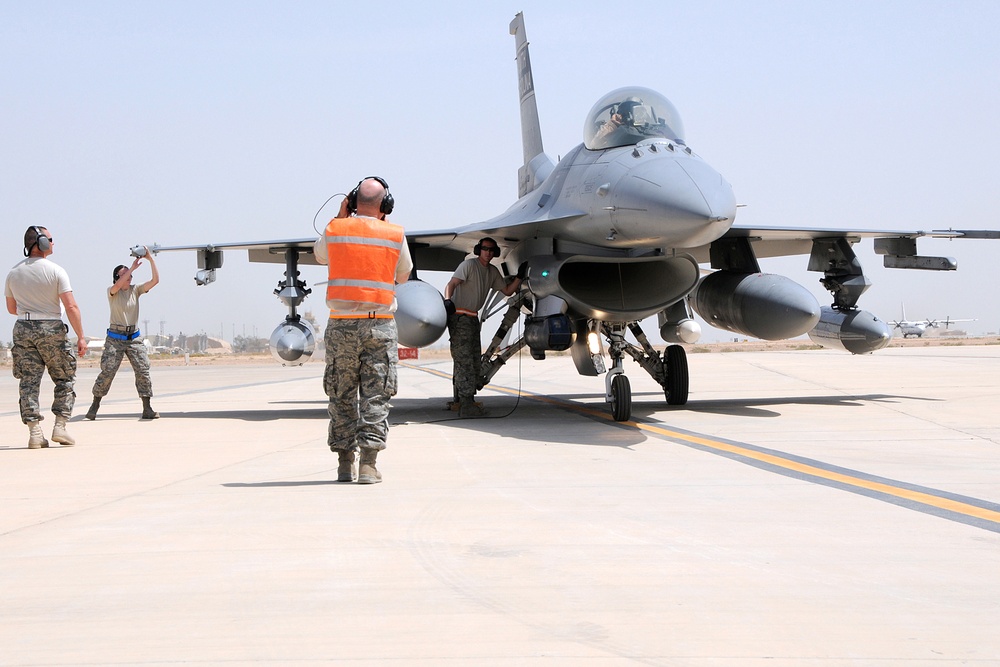 F-16 Fighting Falcon at Joint Base Balad