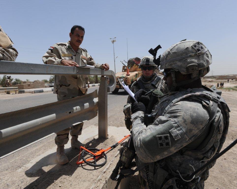 US and Iraqi Soldiers Partner to Provide Safer Routes, Boost Economic Potential