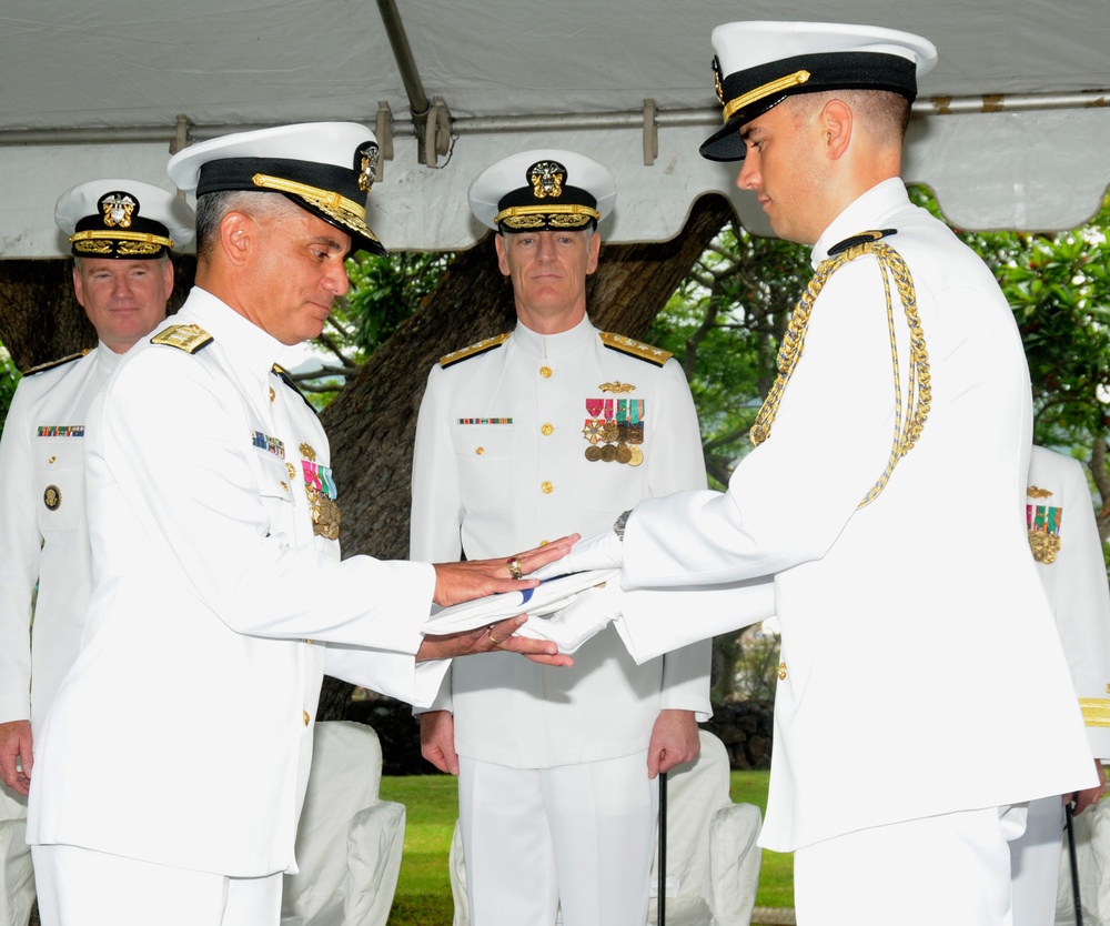 Change of command ceremony