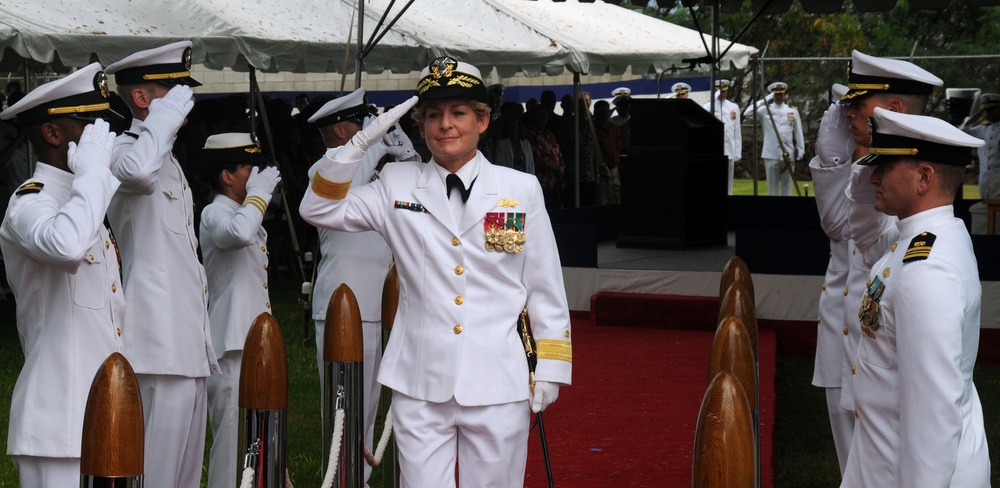 Change of command ceremony