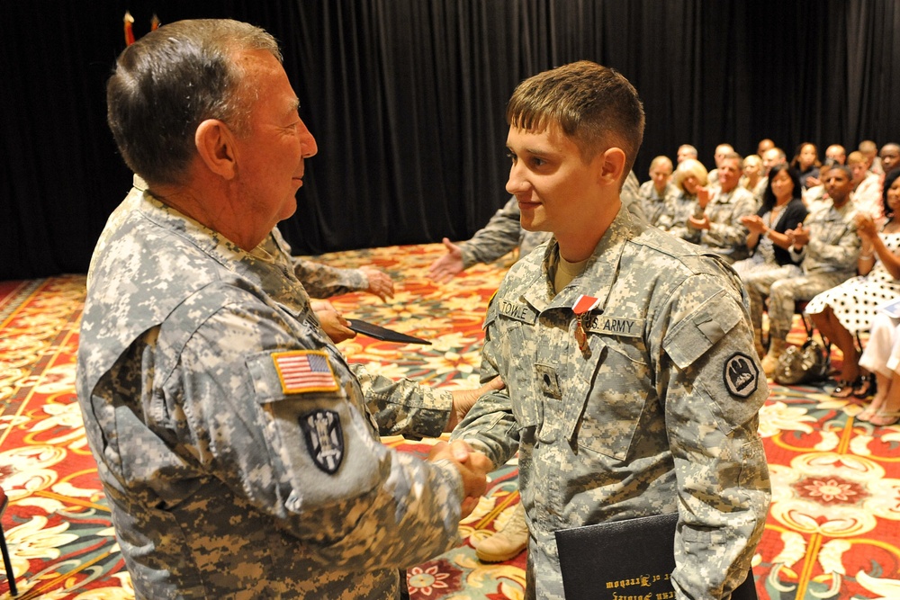 Louisiana Army National Guardsmen recognized for their service