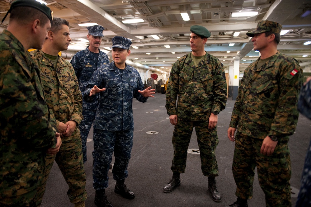 USS New Orleans action