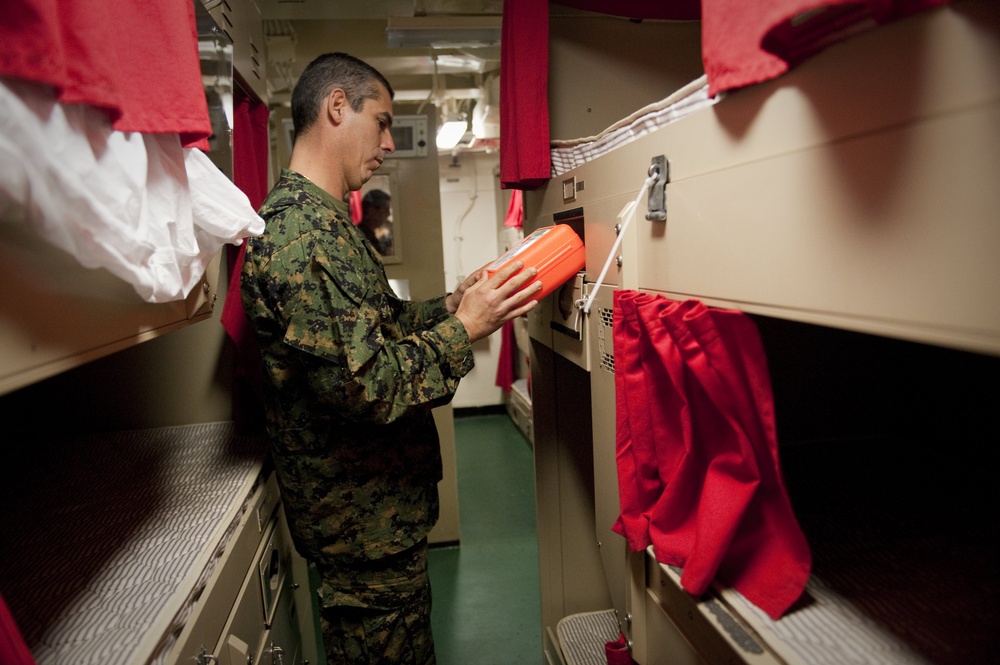 USS New Orleans action